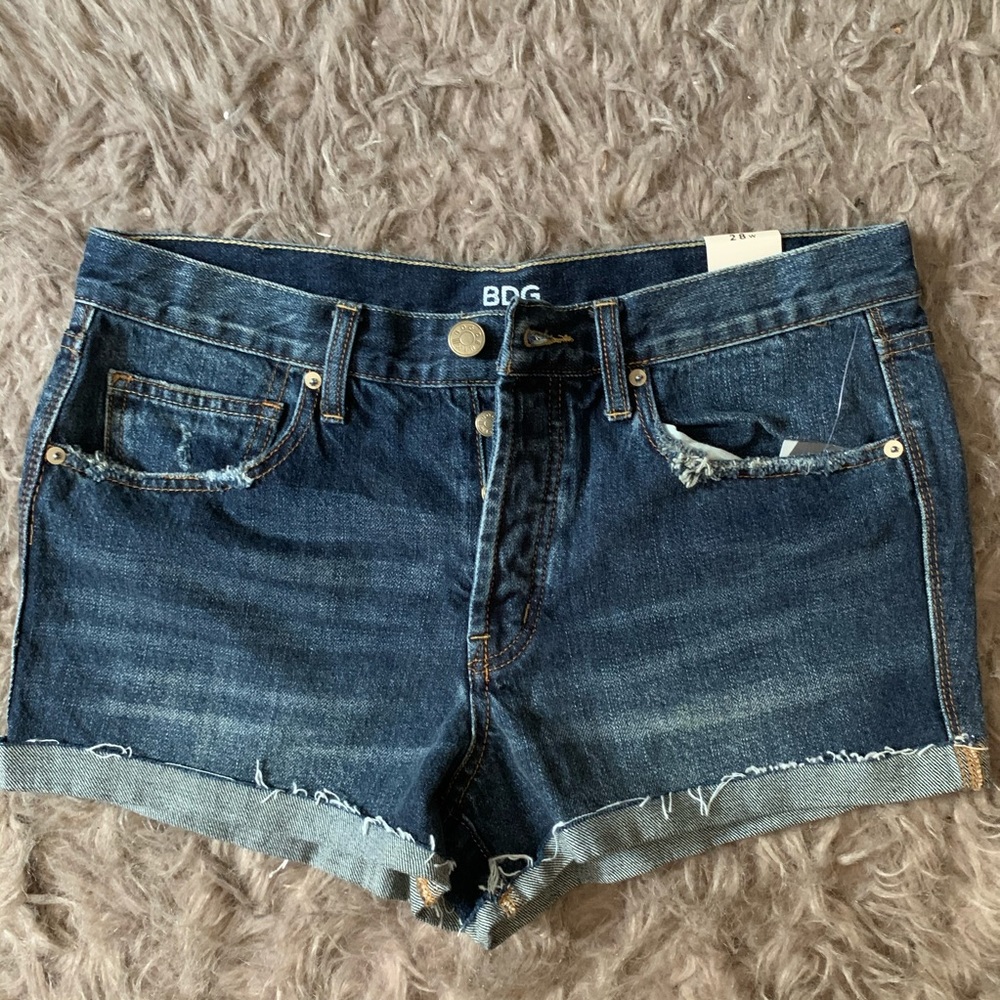 Dark BDG Denim Shorts NWT